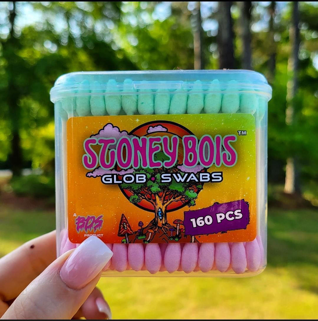 StoneyBois™ Glob Swabs: Revolutionizing Glassware and Quartz Maintenance