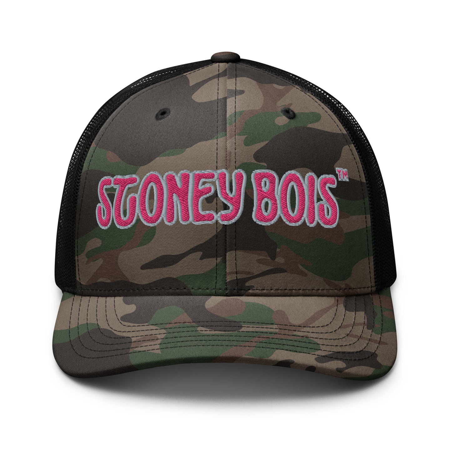 StoneyBois™ Camouflage trucker hat