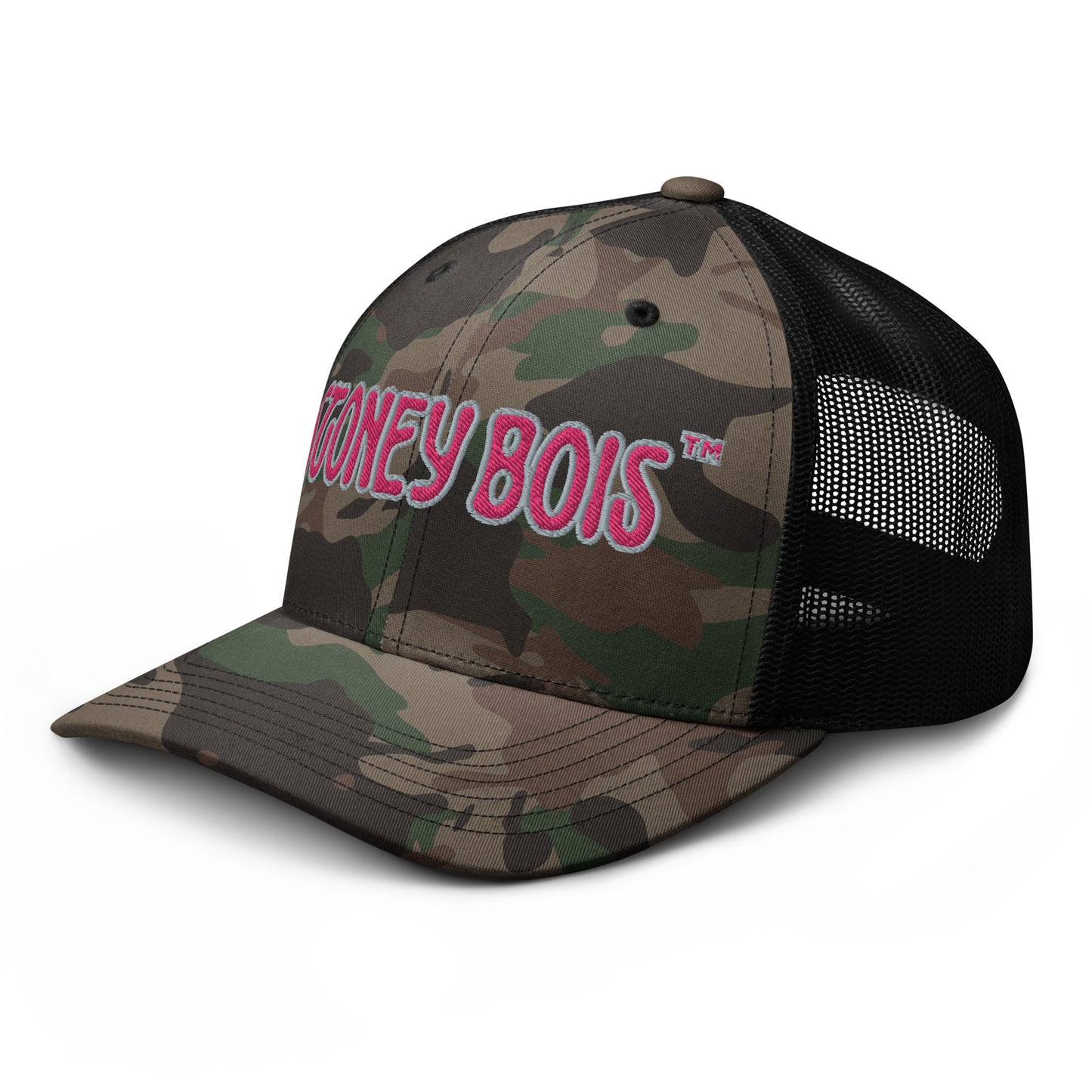 StoneyBois™ Camouflage trucker hat
