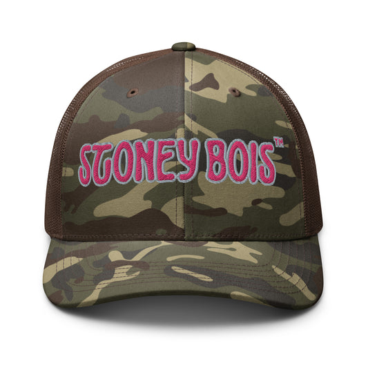 StoneyBois™ Camouflage trucker hat