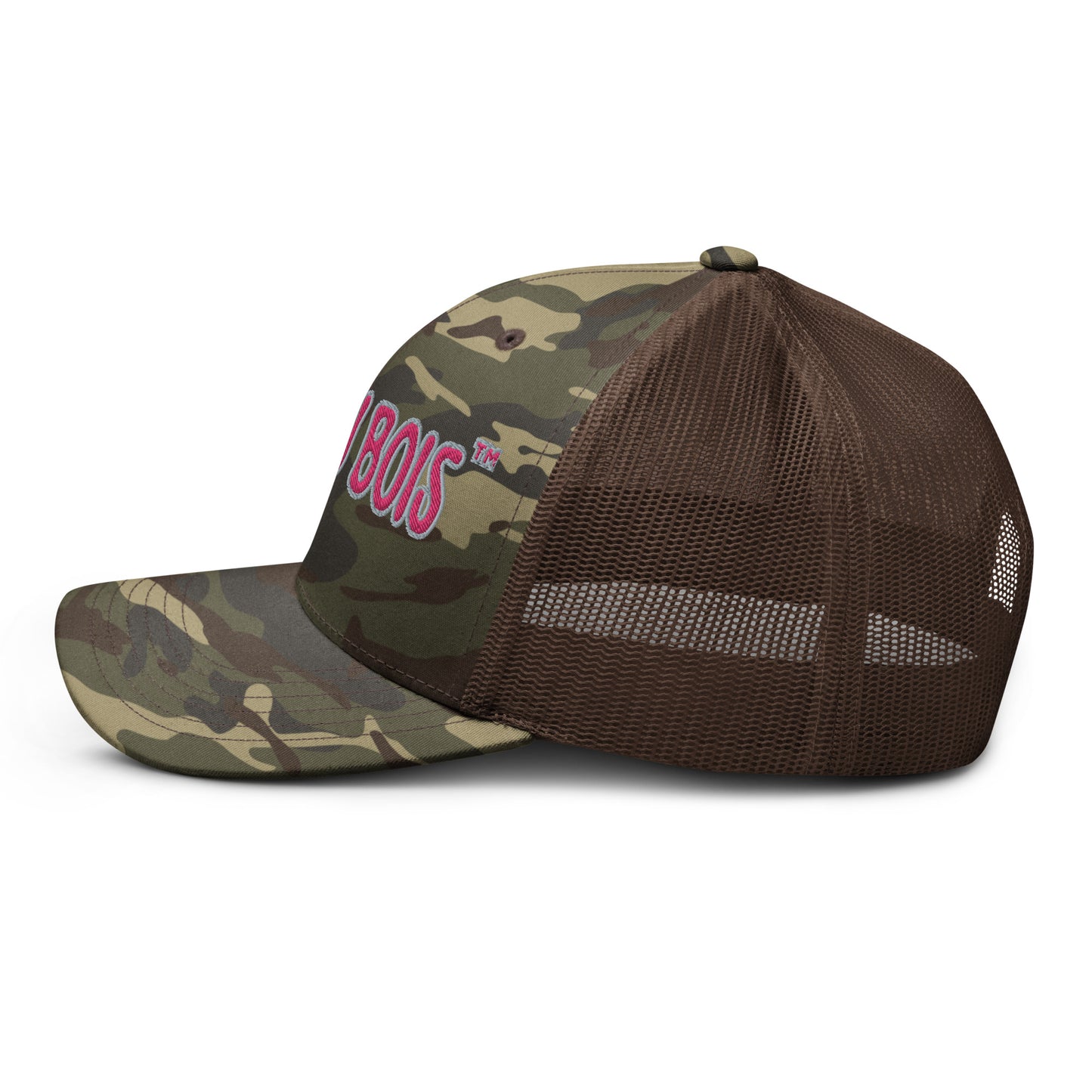 StoneyBois™ Camouflage trucker hat