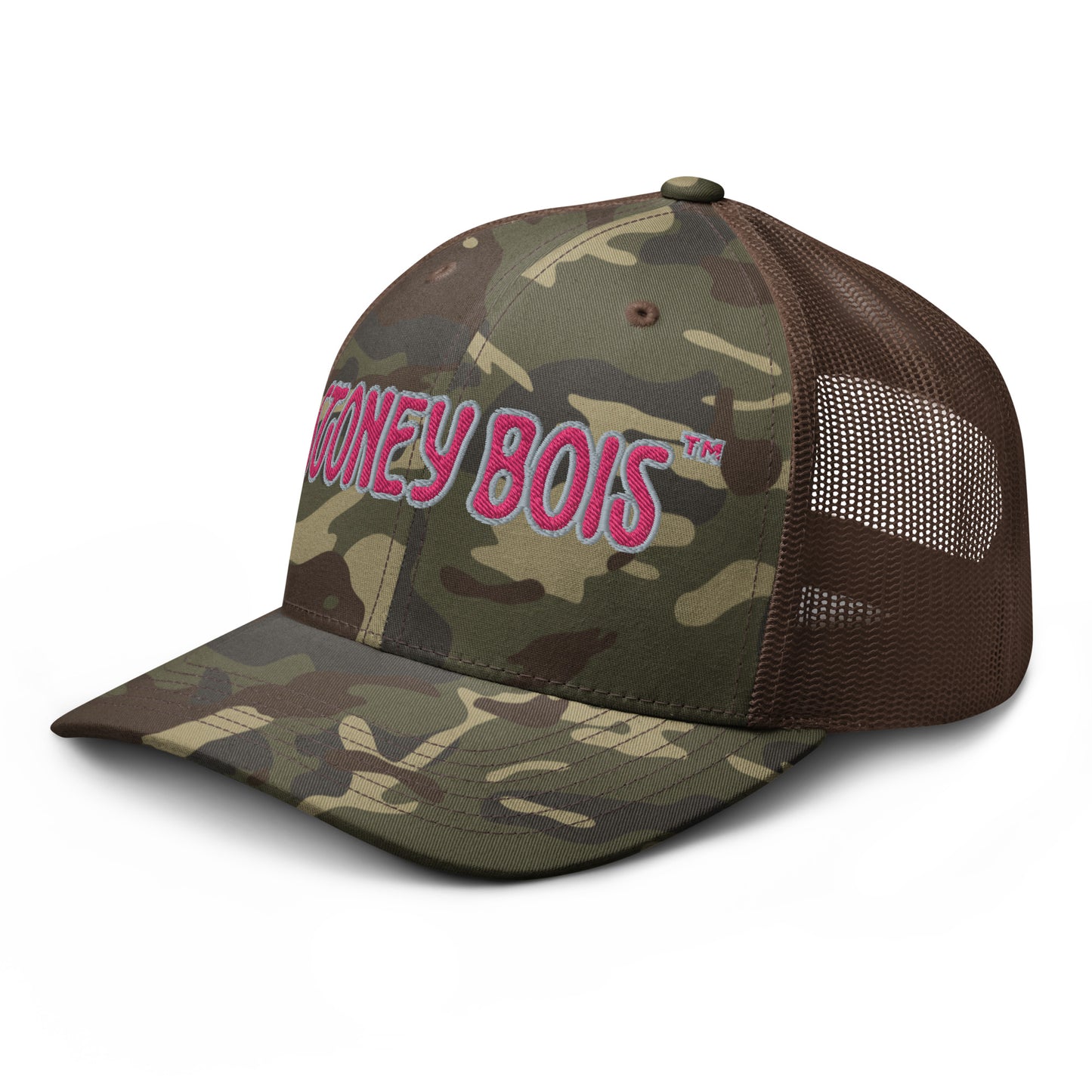 StoneyBois™ Camouflage trucker hat
