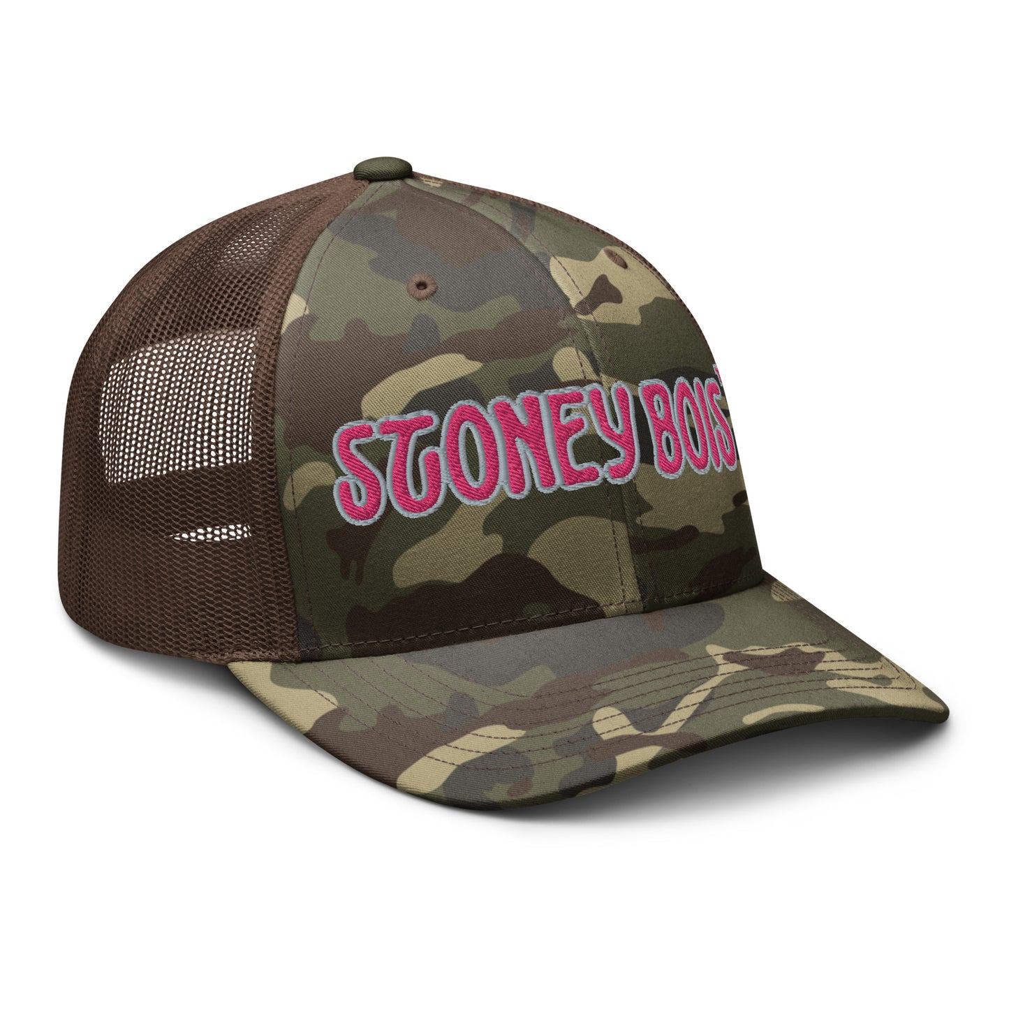 StoneyBois™ Camouflage trucker hat