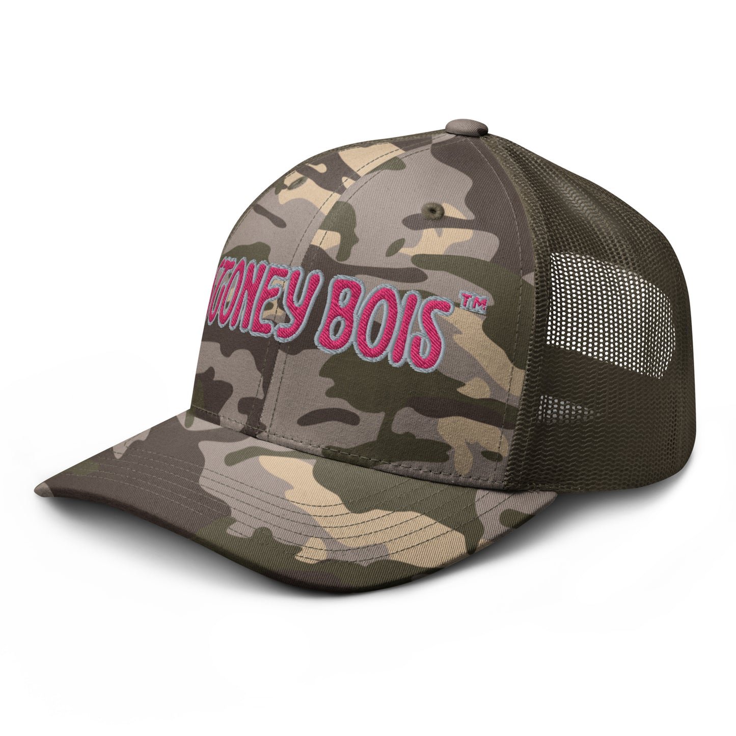 StoneyBois™ Camouflage trucker hat