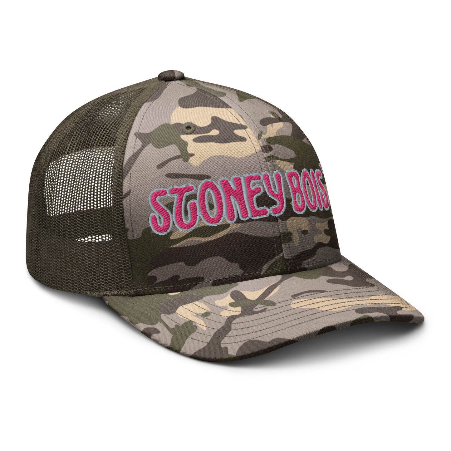 StoneyBois™ Camouflage trucker hat