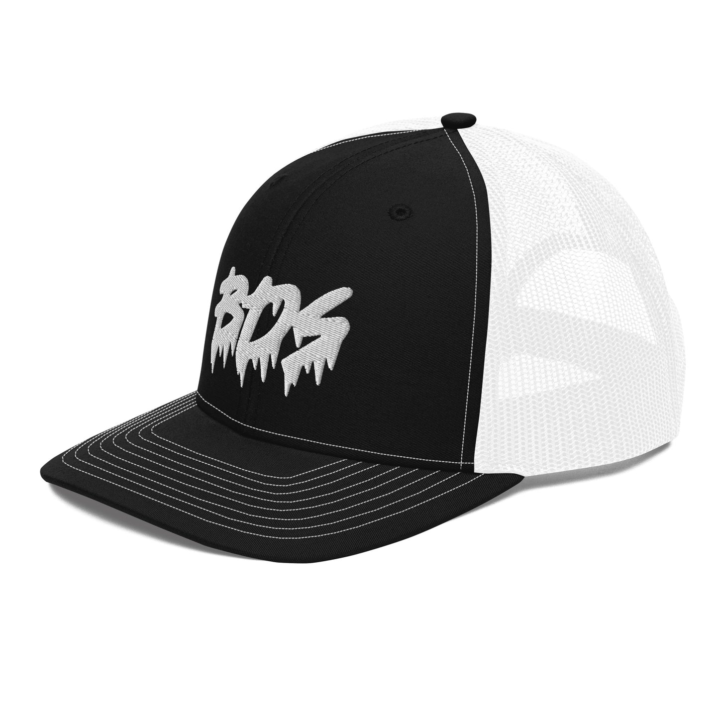 BDS white Trucker Cap