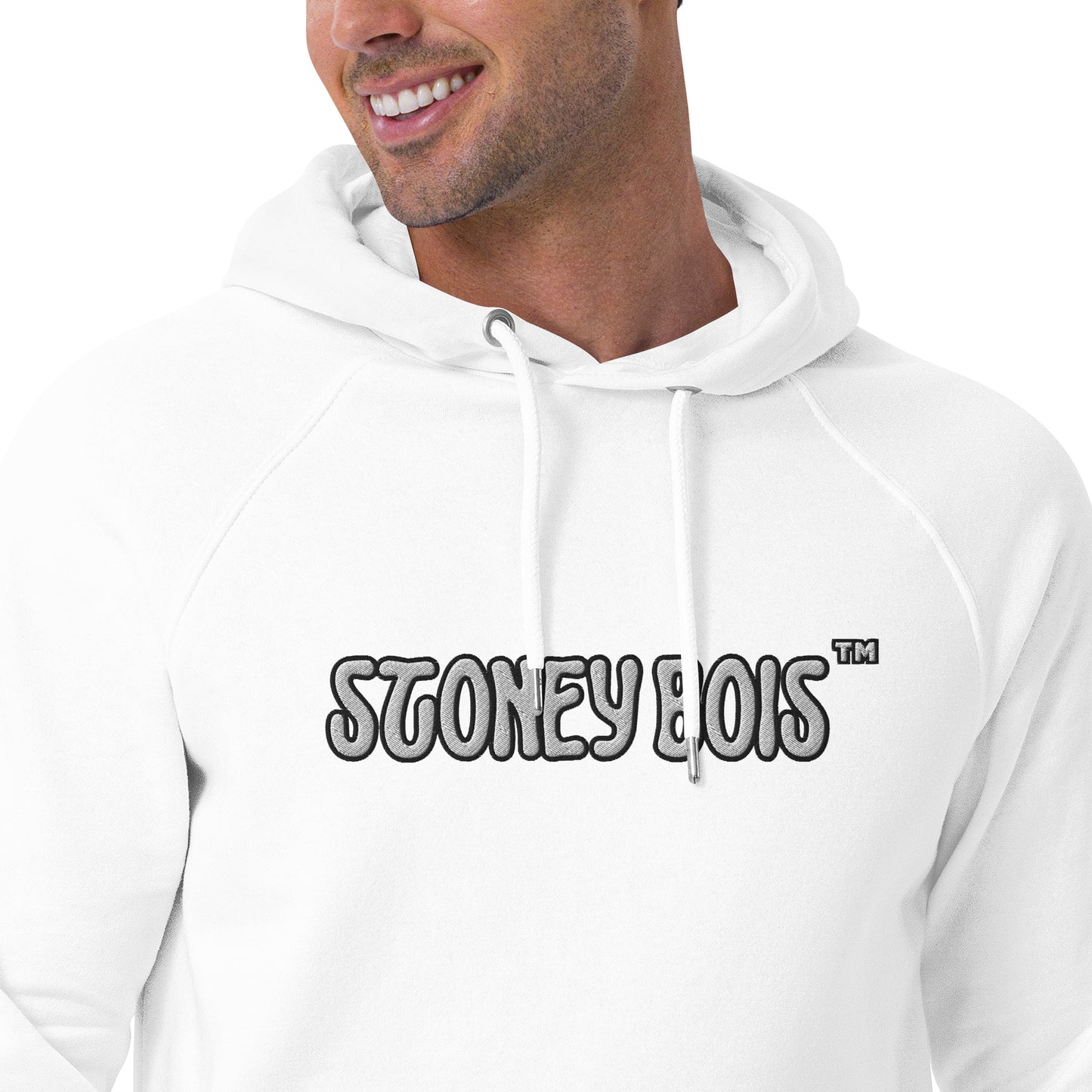 Unisex eco hoodie Stoney Bois ™ Embroidered