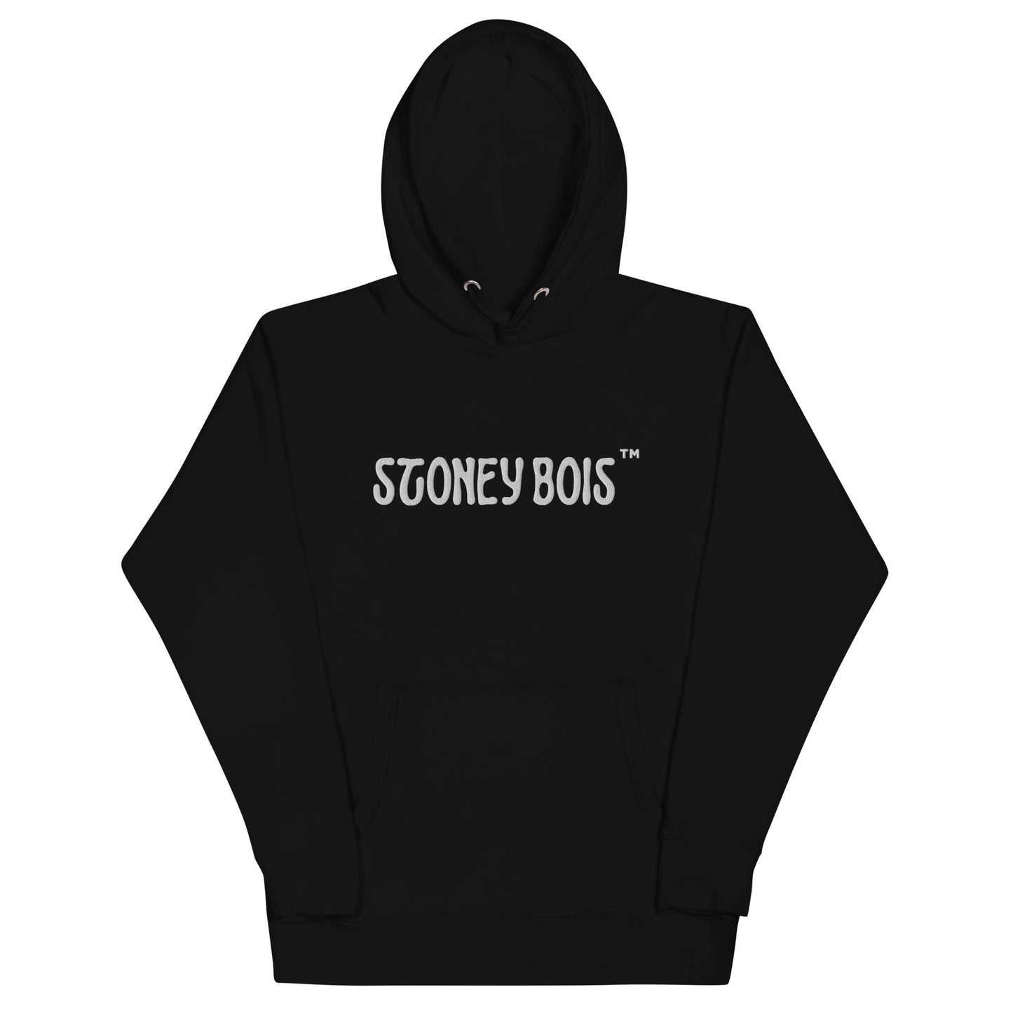 Black/ White Unisex Hoodie Stoney Bois