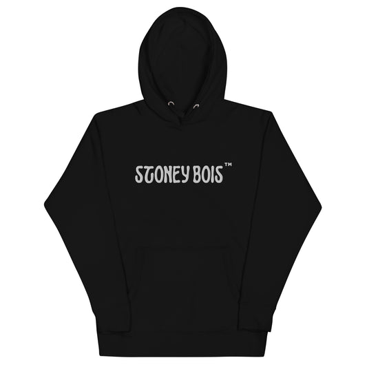 Black/ White Unisex Hoodie Stoney Bois