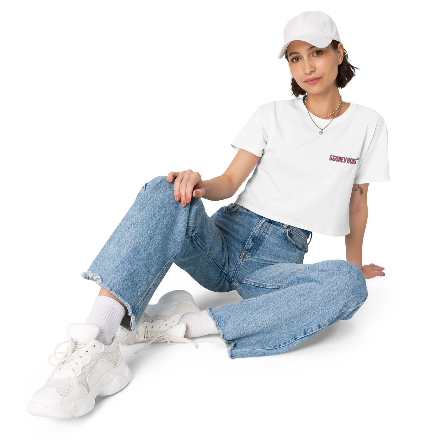 StoneyBois™ Premium Women’s crop top