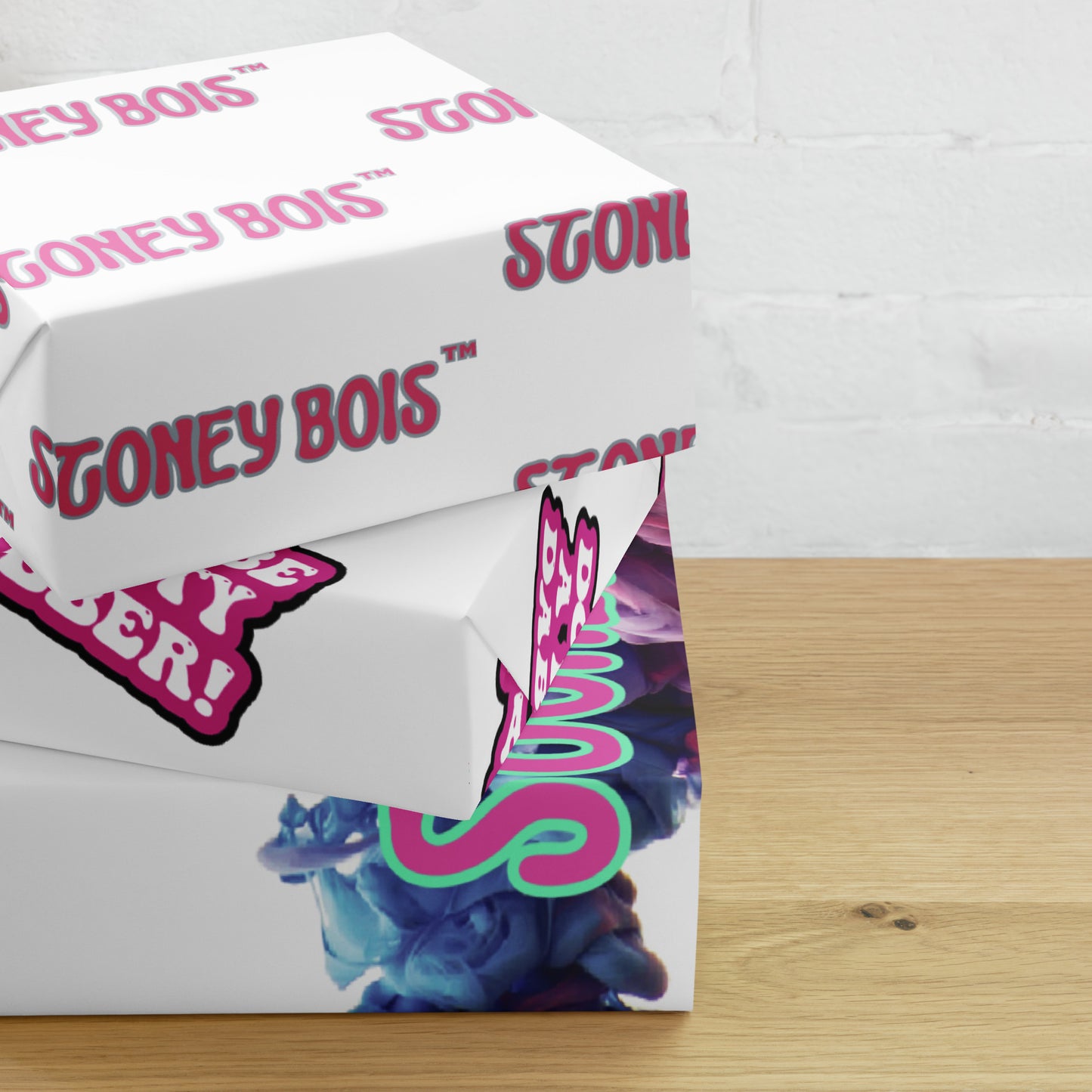 Stoney Bois ™ Limited Edition Wrapping paper sheets