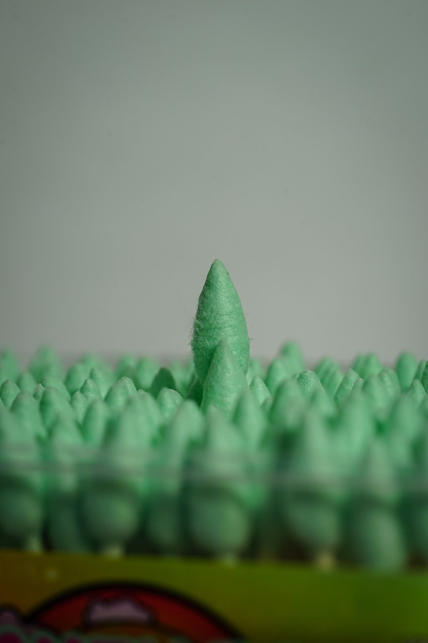 Stoney Bois™ - Glob Swabs (Single Box)- Sustainable Bamboo, Organic Cotton Swabs with One Pointed Green Side & One Pink Round Side- Qtip for glass/quartz cleaning