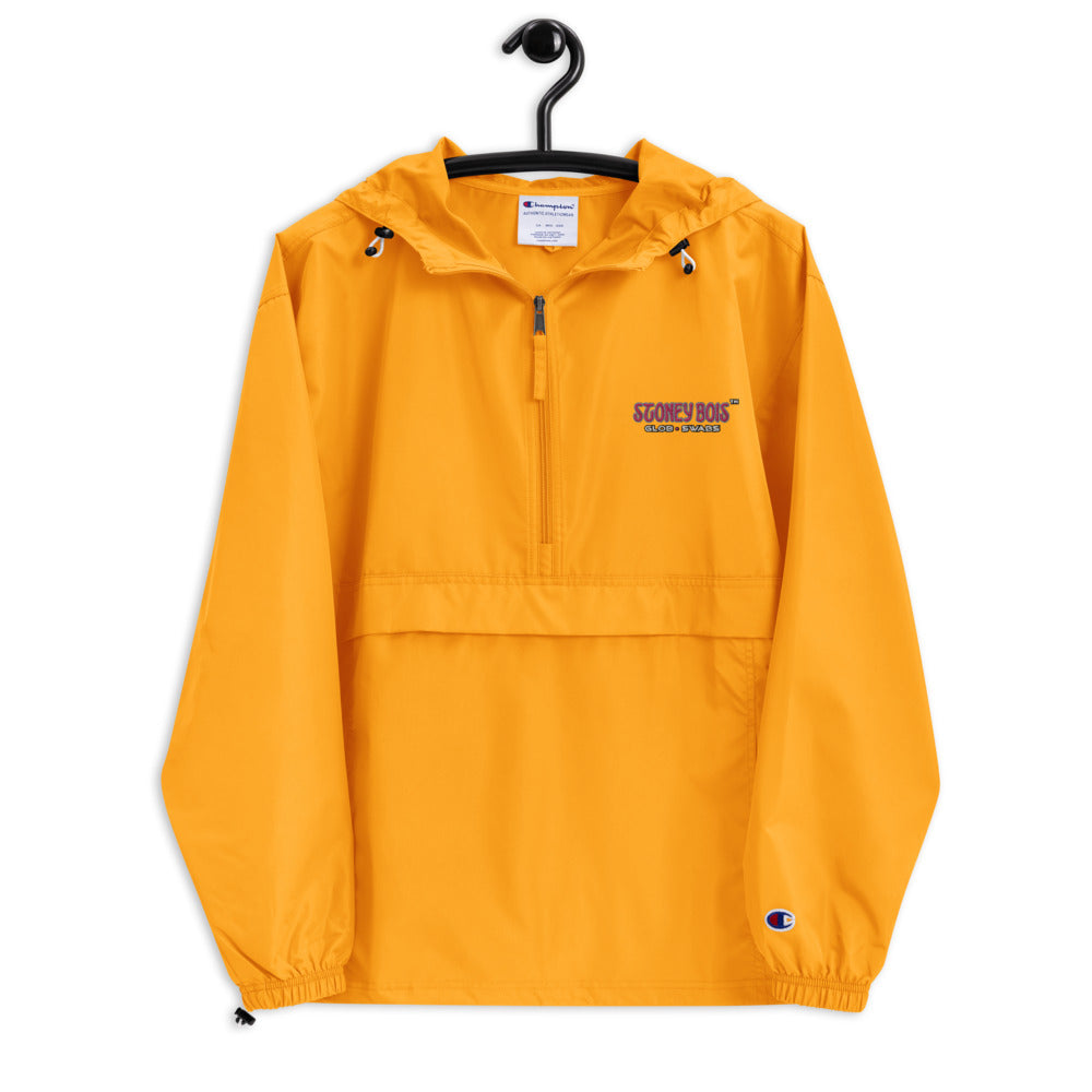 Stoney Bois™ x Champion - Embroidered Packable Waterproof Jacket