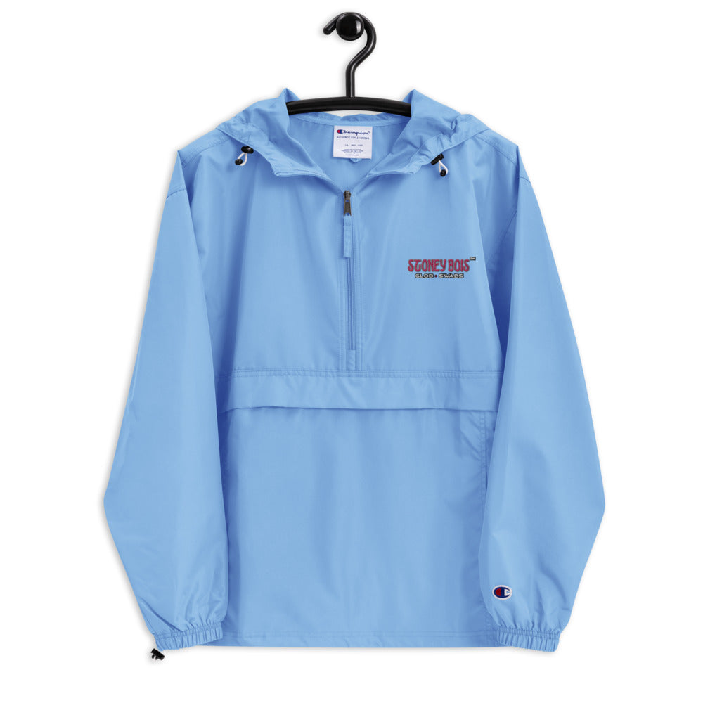 Stoney Bois™ x Champion - Embroidered Packable Waterproof Jacket