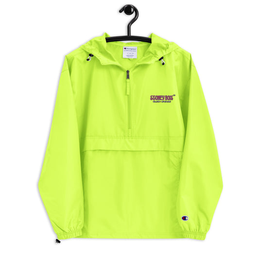 Stoney Bois™ x Champion - Embroidered Packable Waterproof Jacket