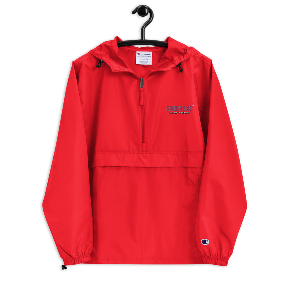 Stoney Bois™ x Champion - Embroidered Packable Waterproof Jacket