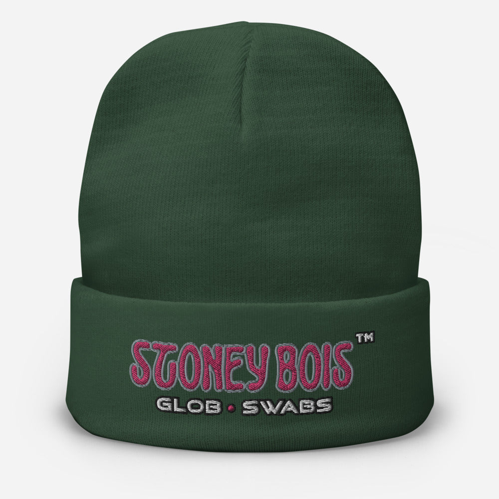 Stoney Bois™ Glob Swabs - Embroidered Beanie