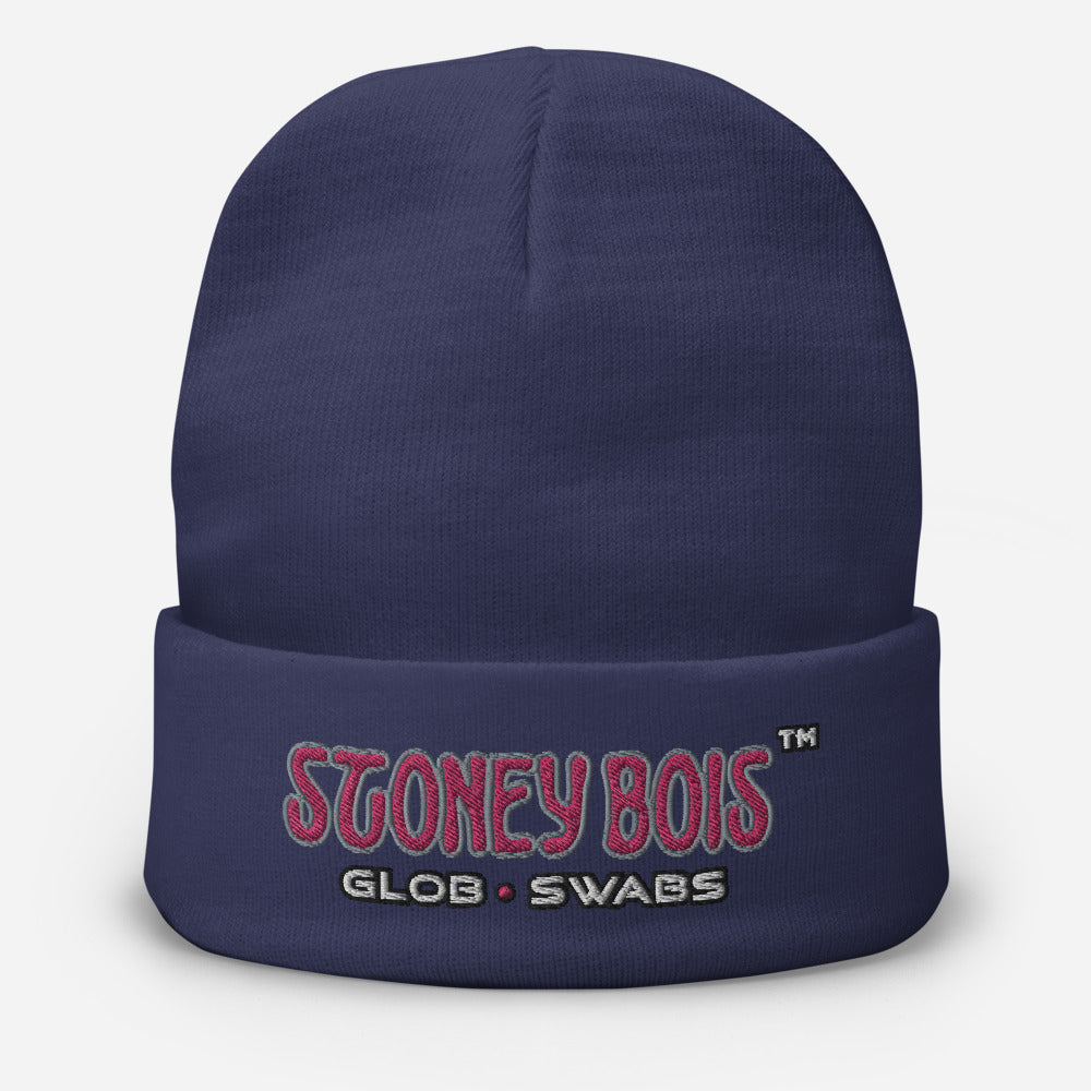 Stoney Bois™ Glob Swabs - Embroidered Beanie
