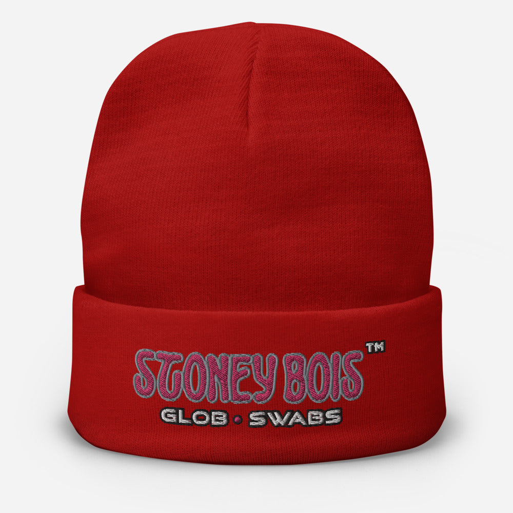 Stoney Bois™ Glob Swabs - Embroidered Beanie