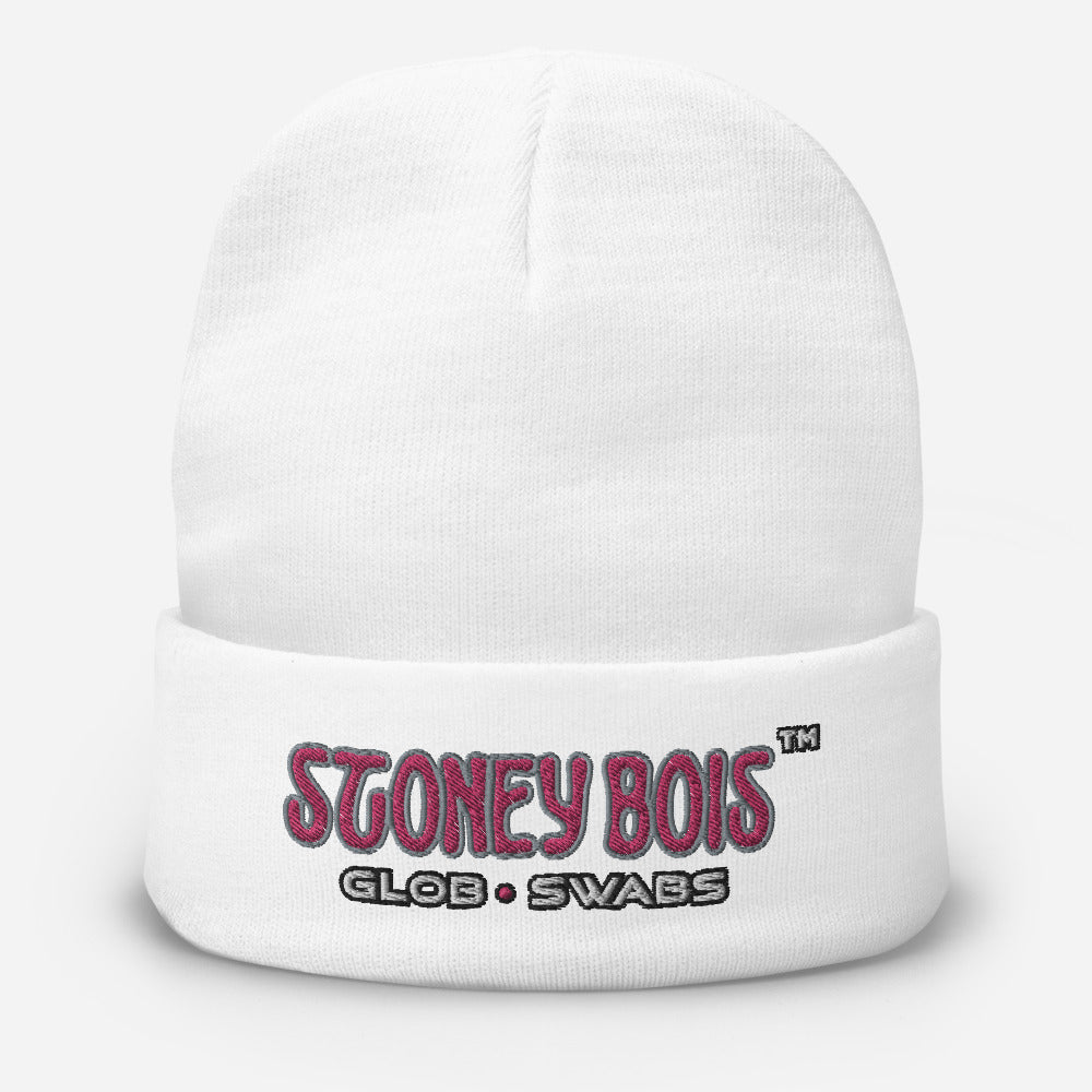 Stoney Bois™ Glob Swabs - Embroidered Beanie