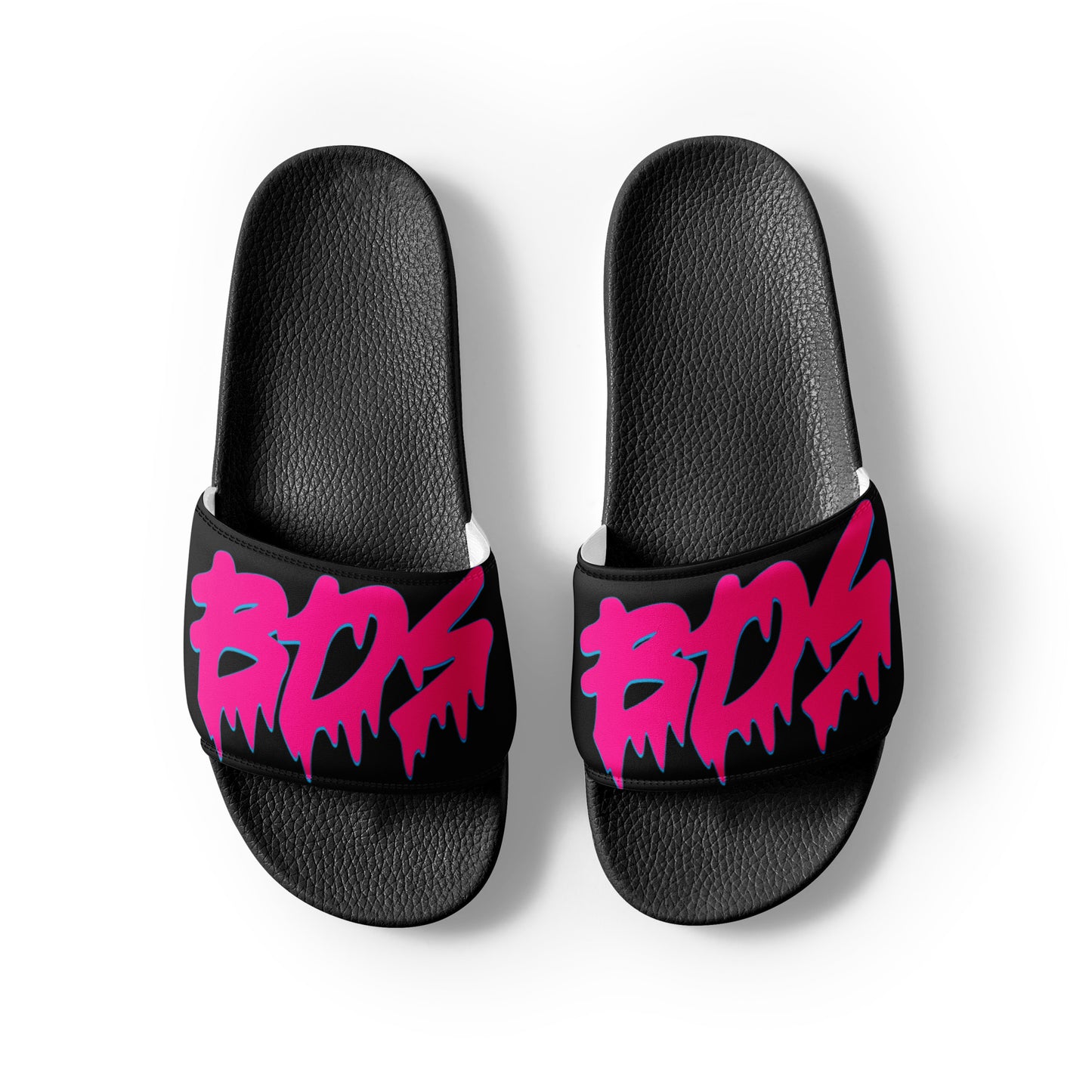BDS - Unisex slides Black/Pink