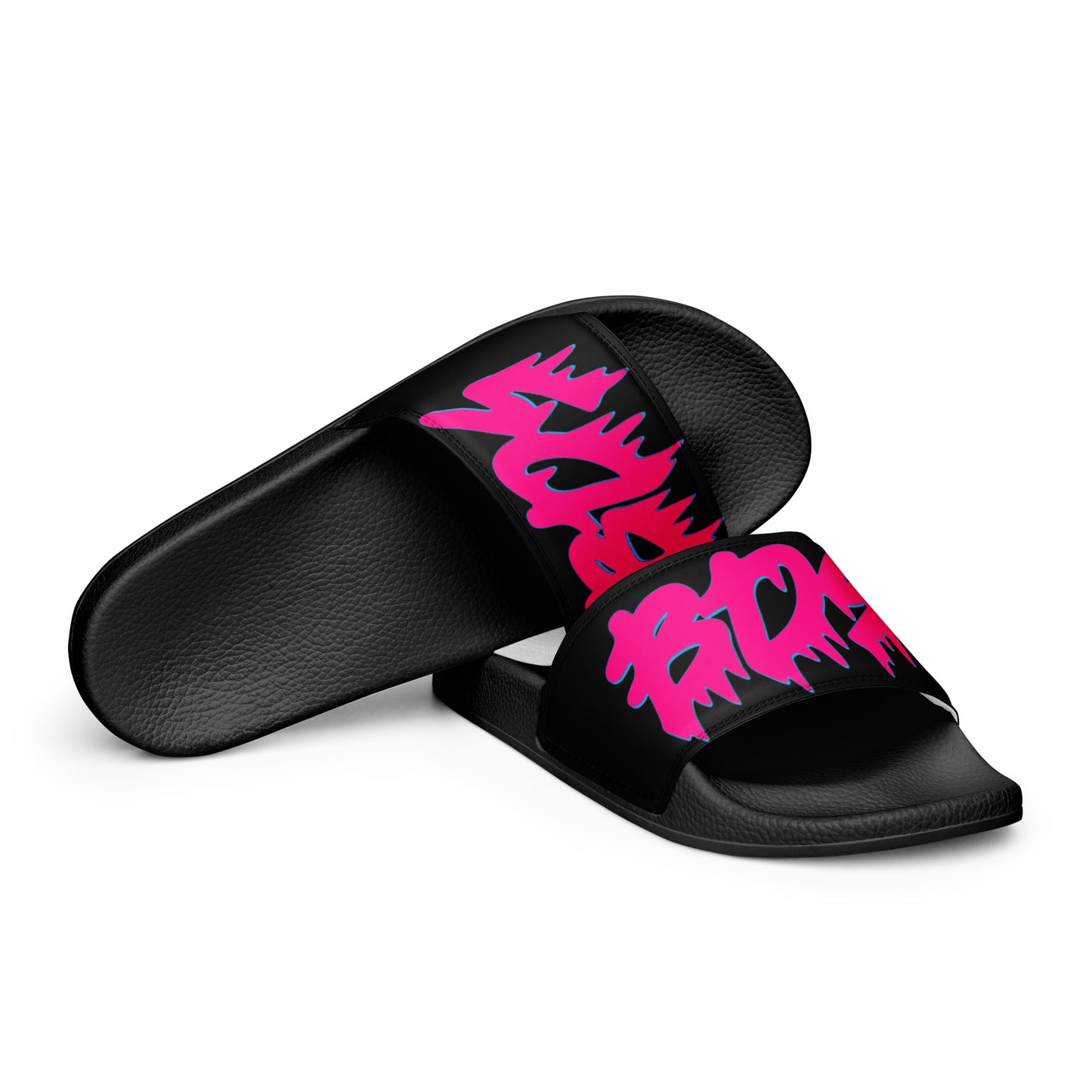 BDS - Unisex slides Black/Pink
