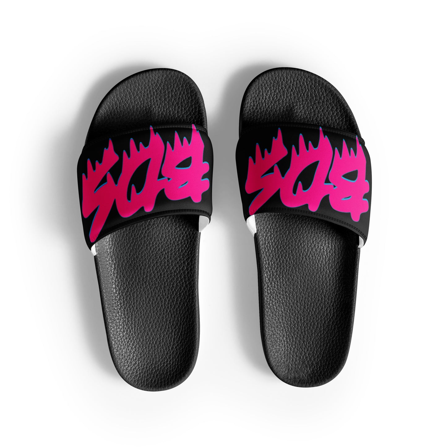 BDS - Unisex slides Black/Pink