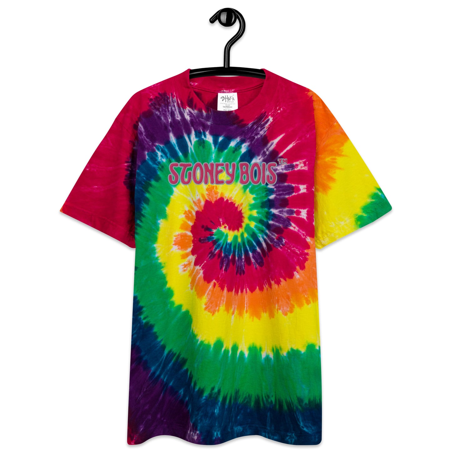 StoneyBois™ Oversized tie-dye t-shirt