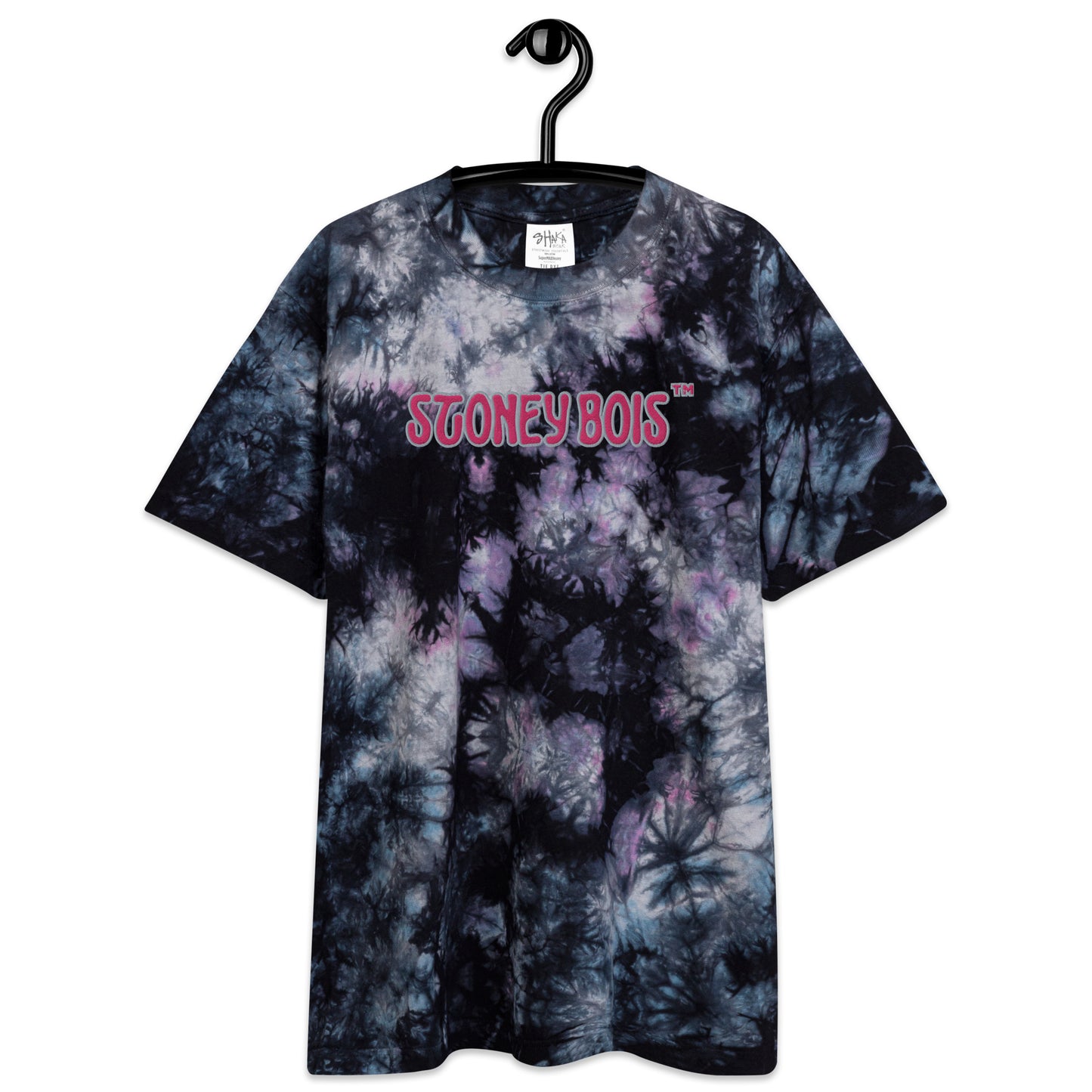 StoneyBois™ Oversized tie-dye t-shirt