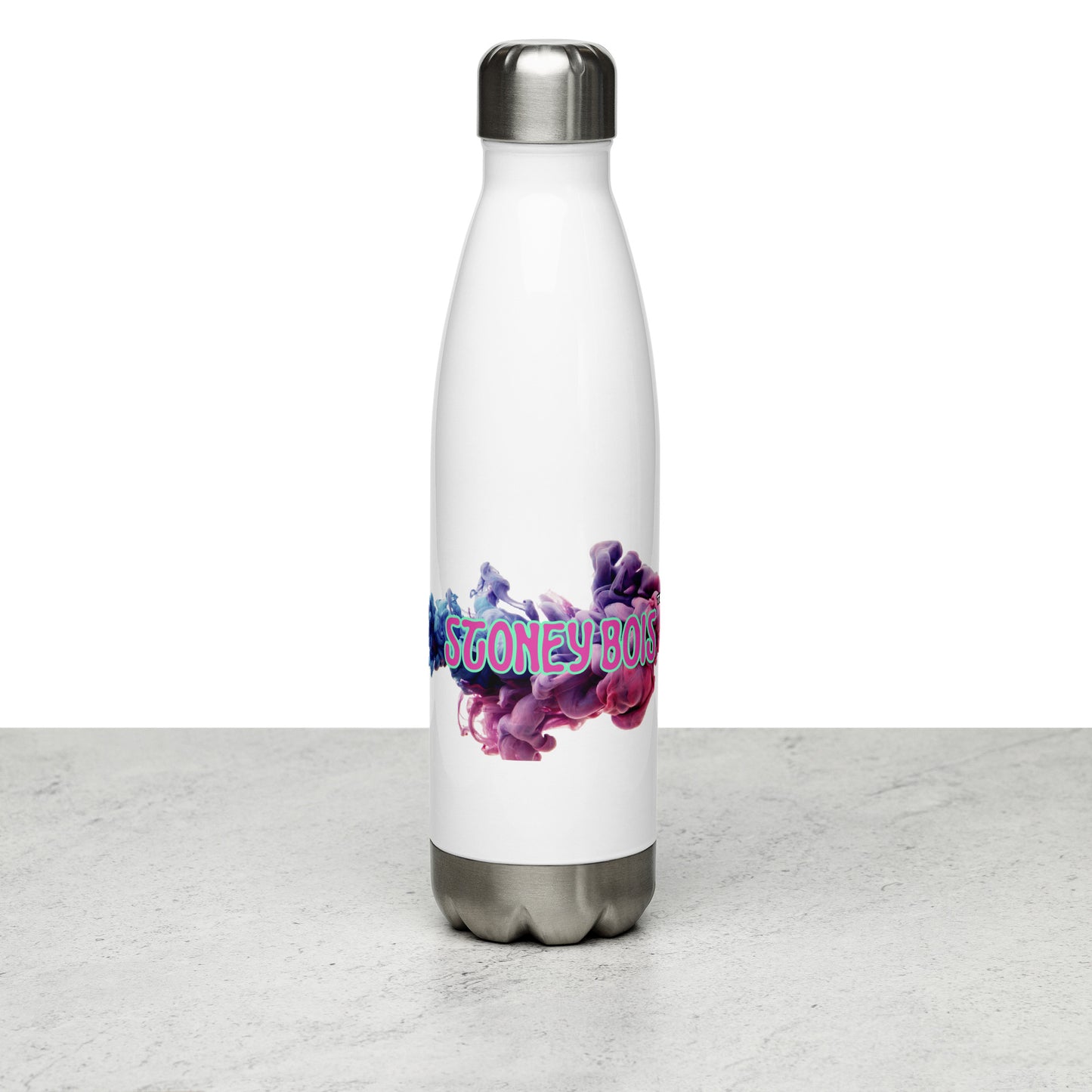 Stoney Bois™ Blowin Clouds & Staying Hydrated - Stainless Steel Water Bottle