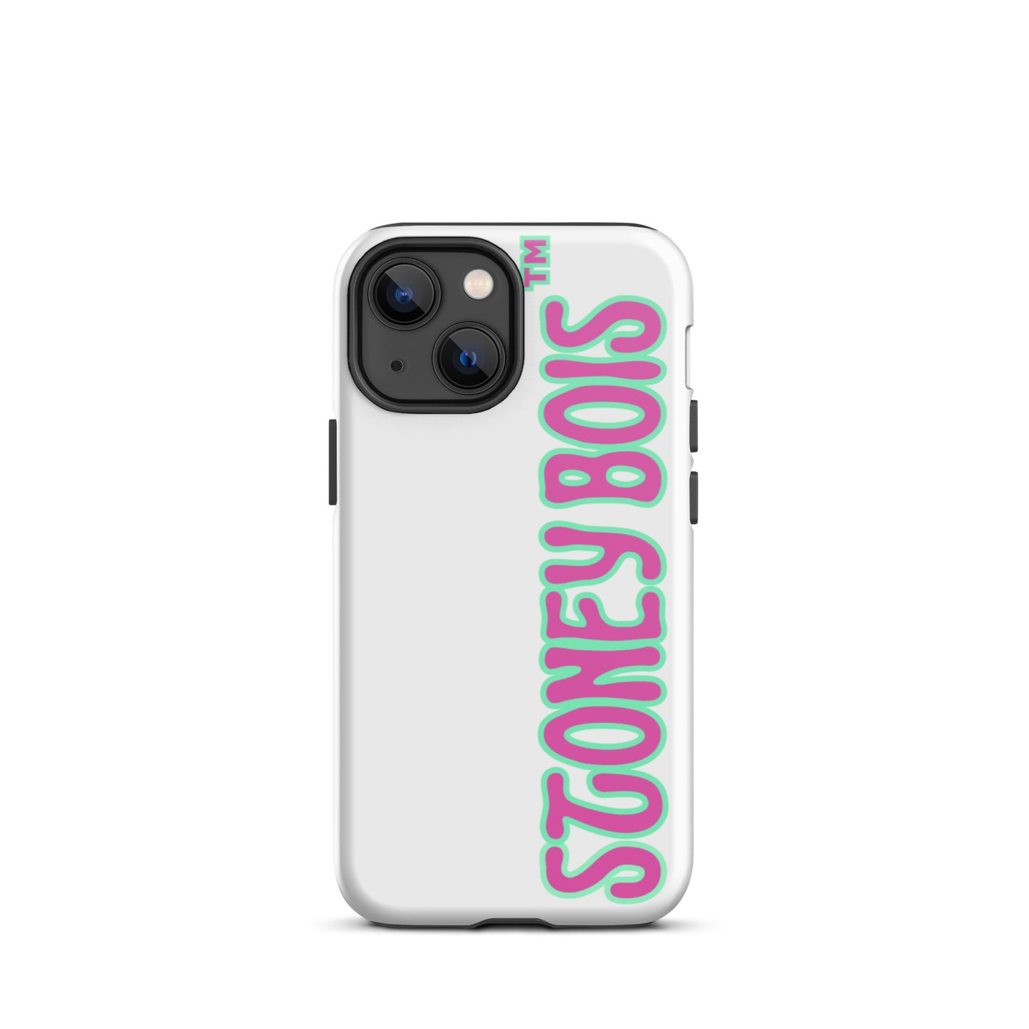 Tough iPhone case Matte White - Stoney Bois™