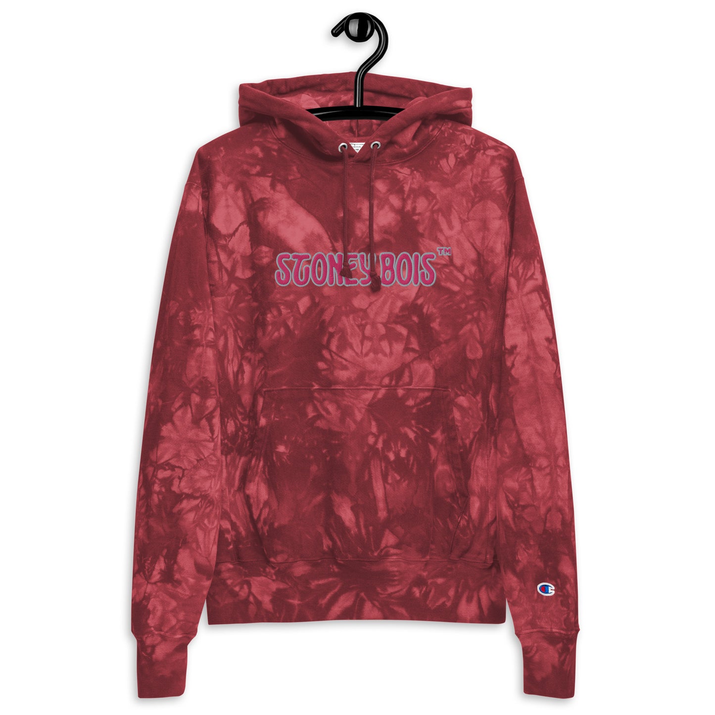 StoneyBois™ x Champion Unisex Champion tie-dye hoodie