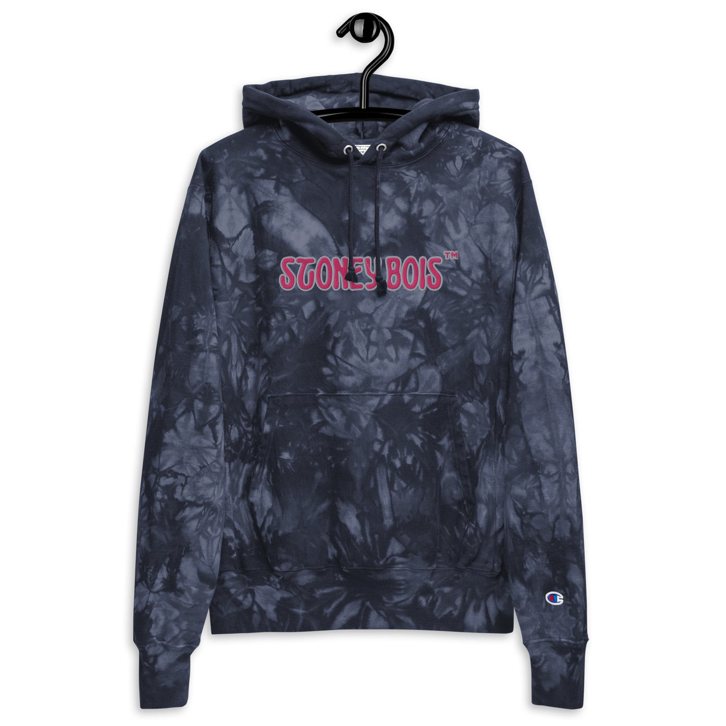 StoneyBois™ x Champion Unisex Champion tie-dye hoodie