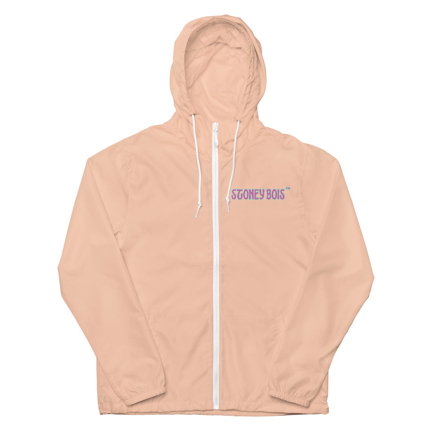 StoneyBois - Unisex lightweight zip up windbreaker