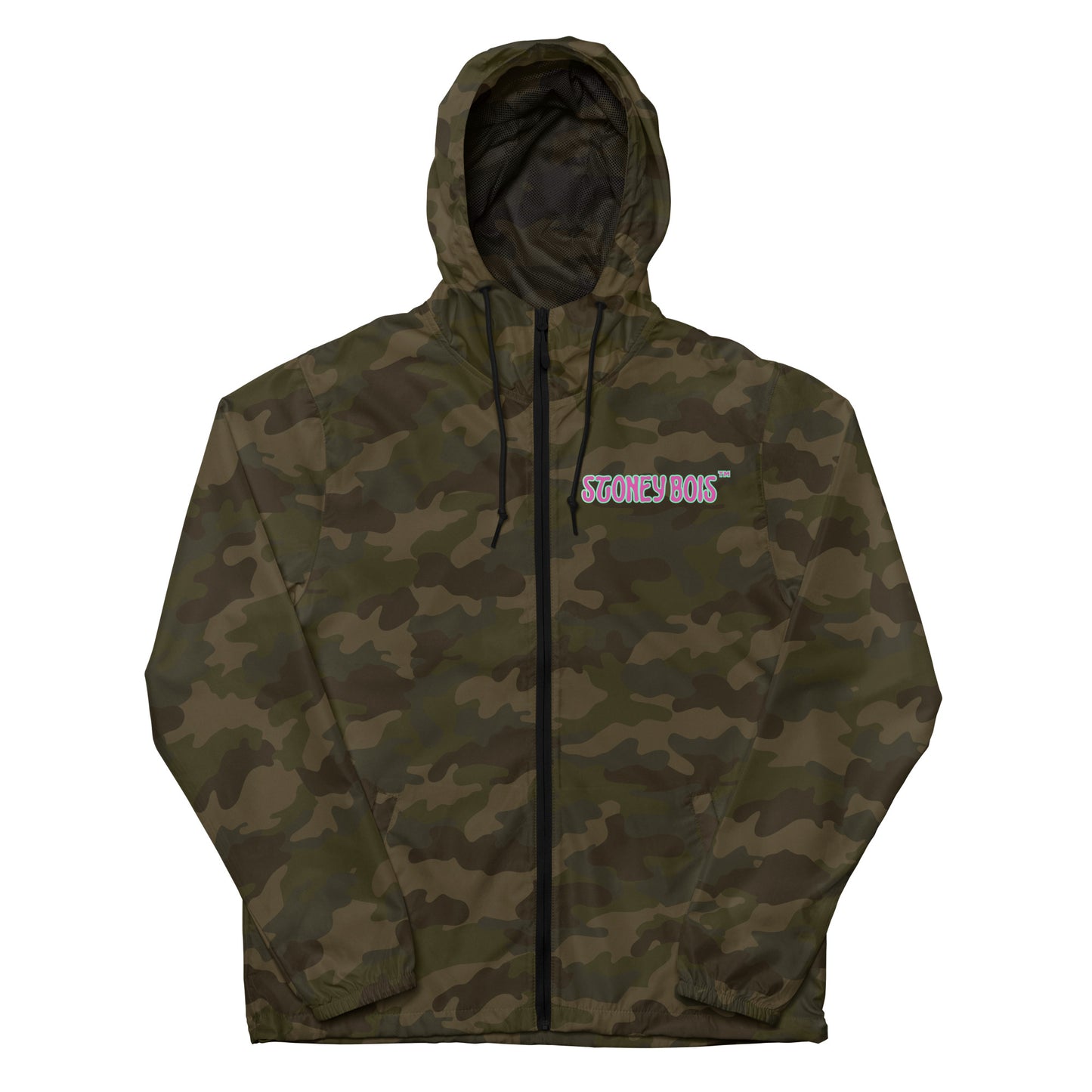 StoneyBois - Unisex lightweight zip up windbreaker