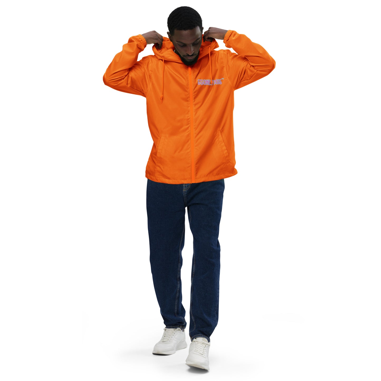StoneyBois - Unisex lightweight zip up windbreaker