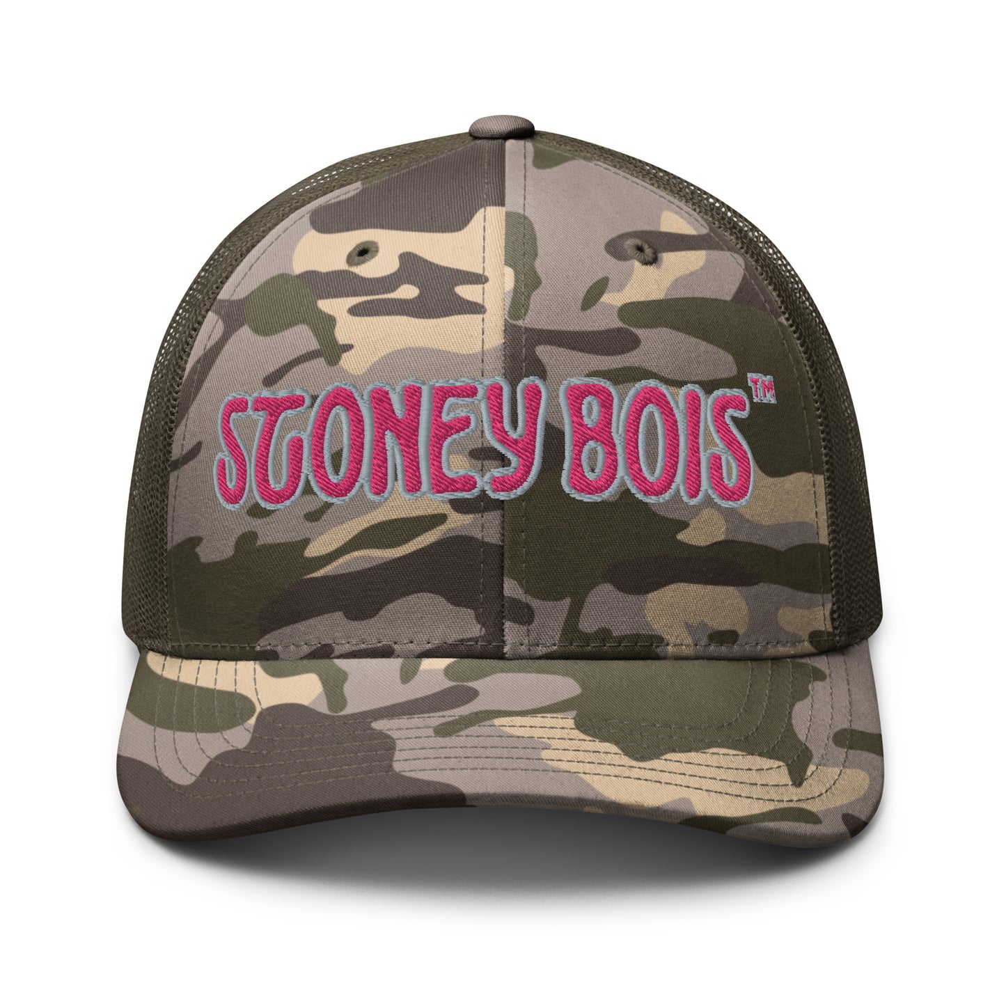 StoneyBois™ Camouflage trucker hat