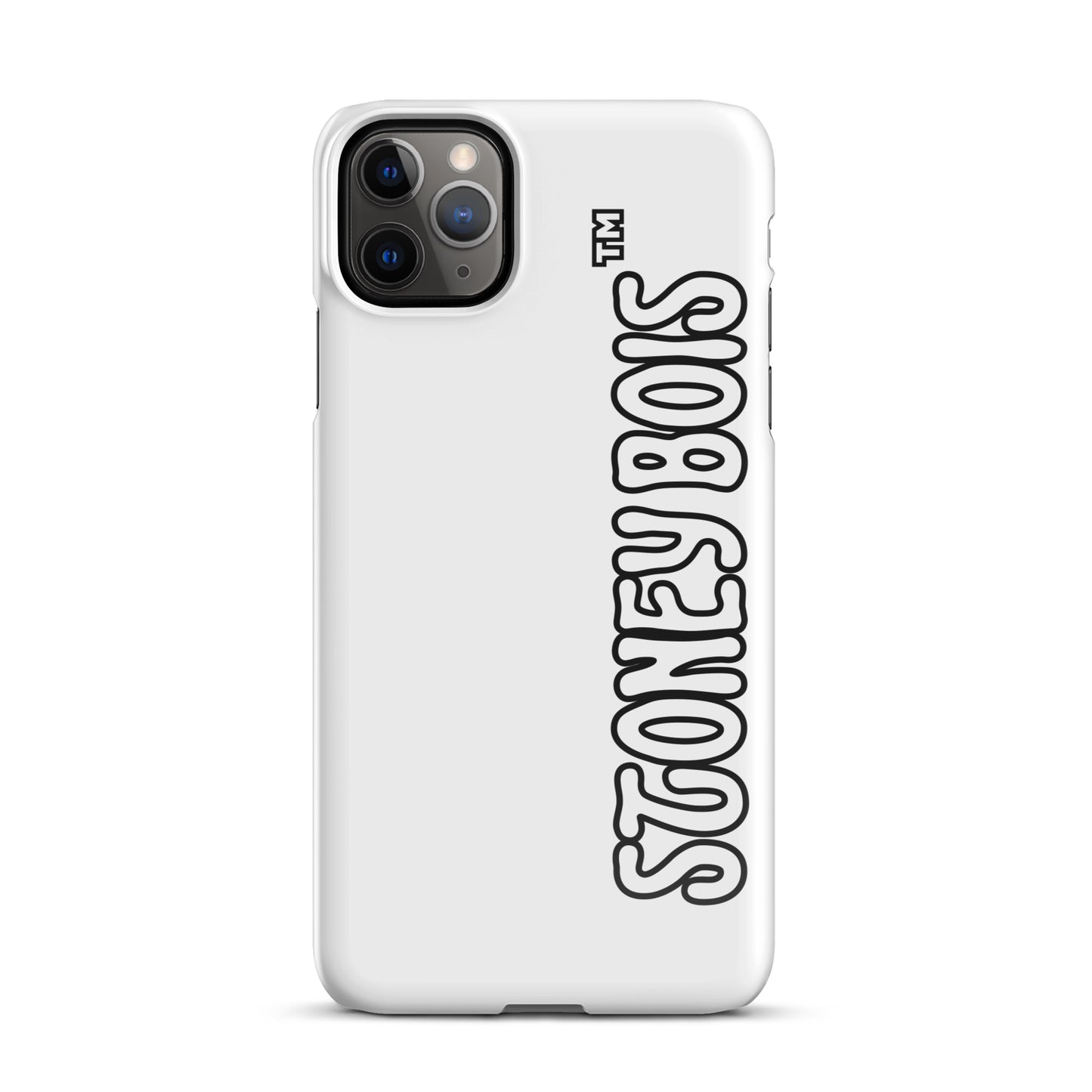 Snap case for iPhone® Stoney Bois ™ Black/White