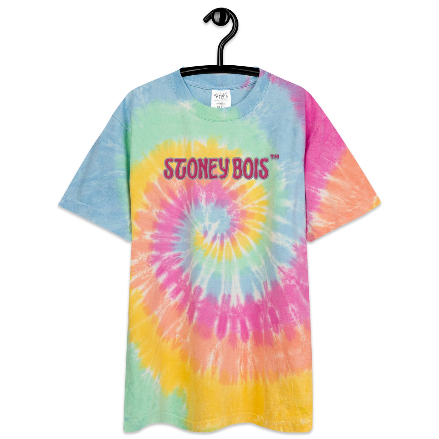 StoneyBois™ Oversized tie-dye t-shirt
