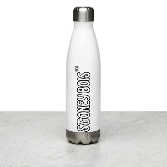 Stoney Bois™ - Stainless Steel Water Bottle Black&White