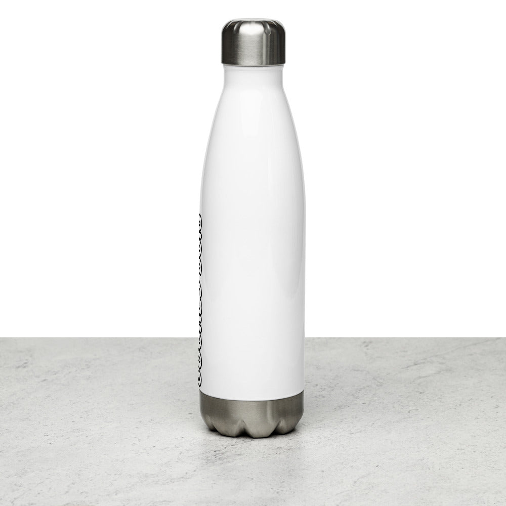Stoney Bois™ - Stainless Steel Water Bottle Black&White