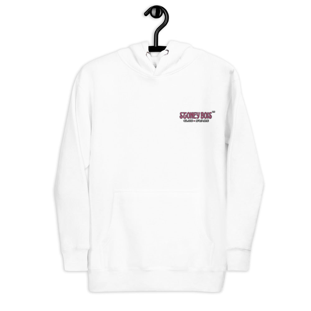 White stoney sale hoodie